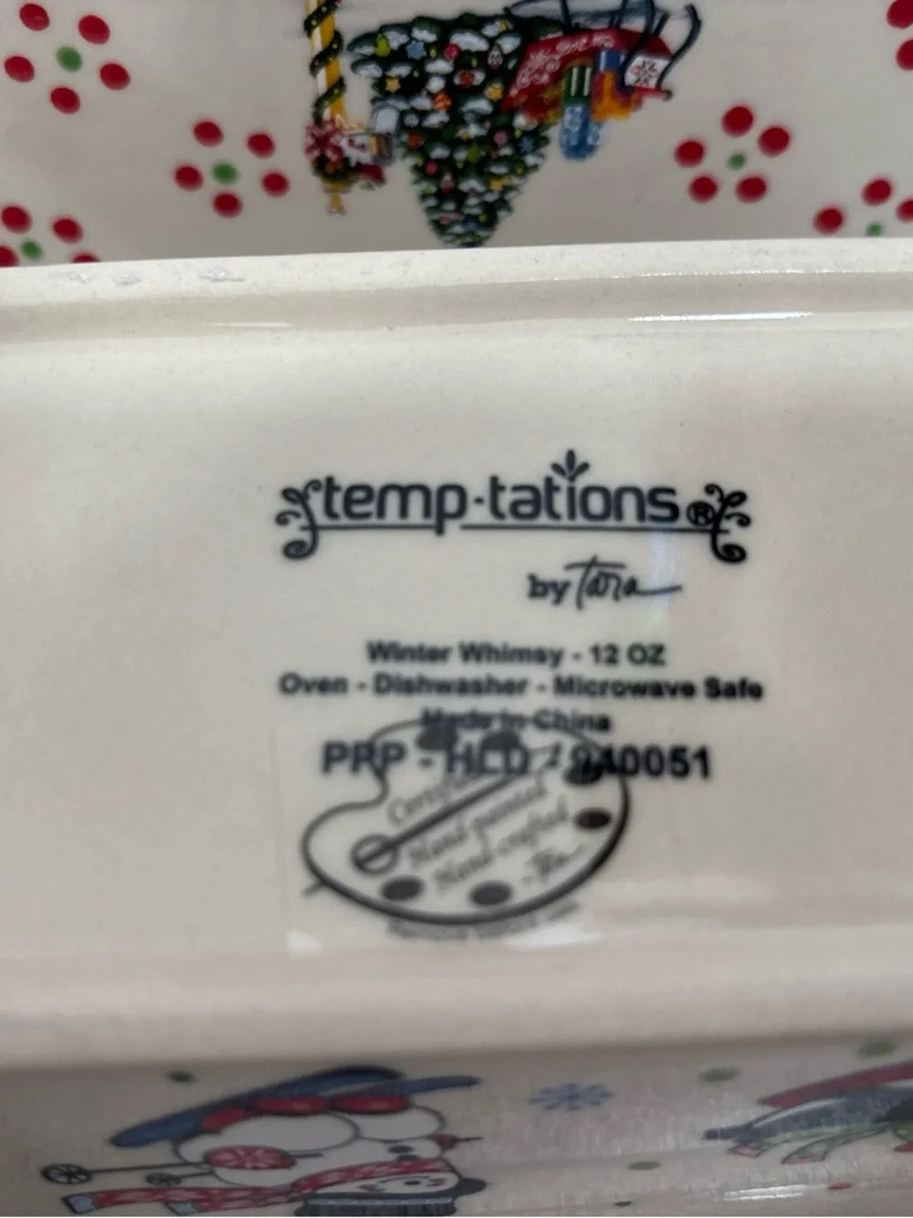 Temp-Tations Holiday 12oz Mini Loaf Bakers Set of 4 with Gift Boxes
